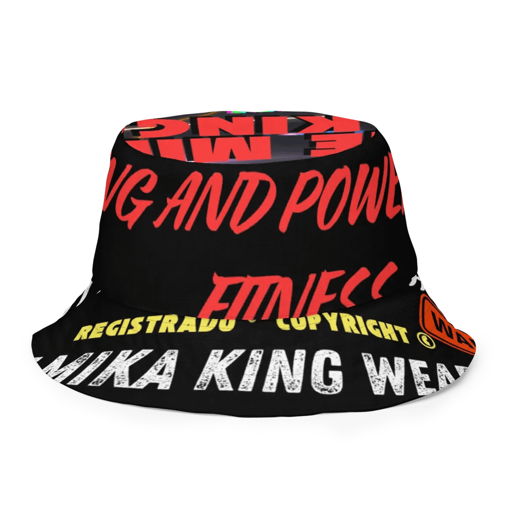 Sombrero de pescador reversible The Mika King No Pain No Gain Training Hard Edtion. product image (7)