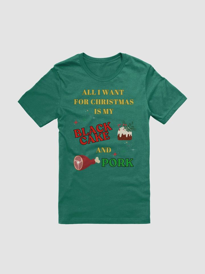Festive Black Cake and Pork T-Shirt product image (51)