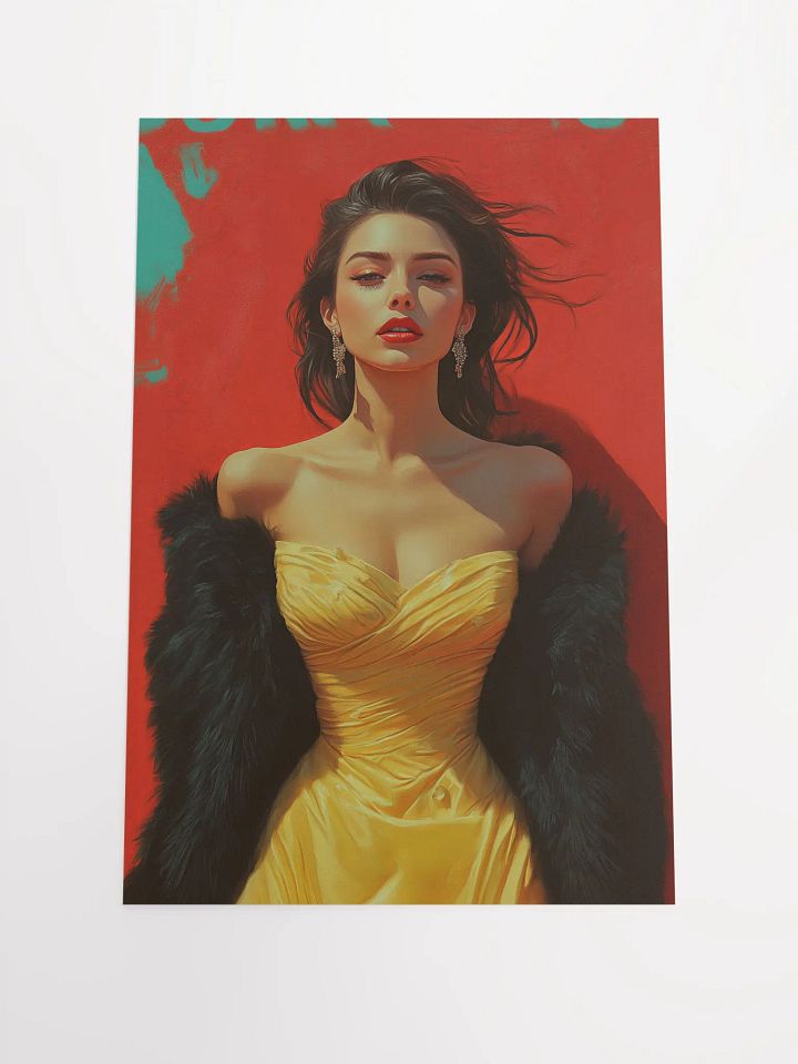 Glamorous Glow Poster - The Golden Age Reimagined product image (2)