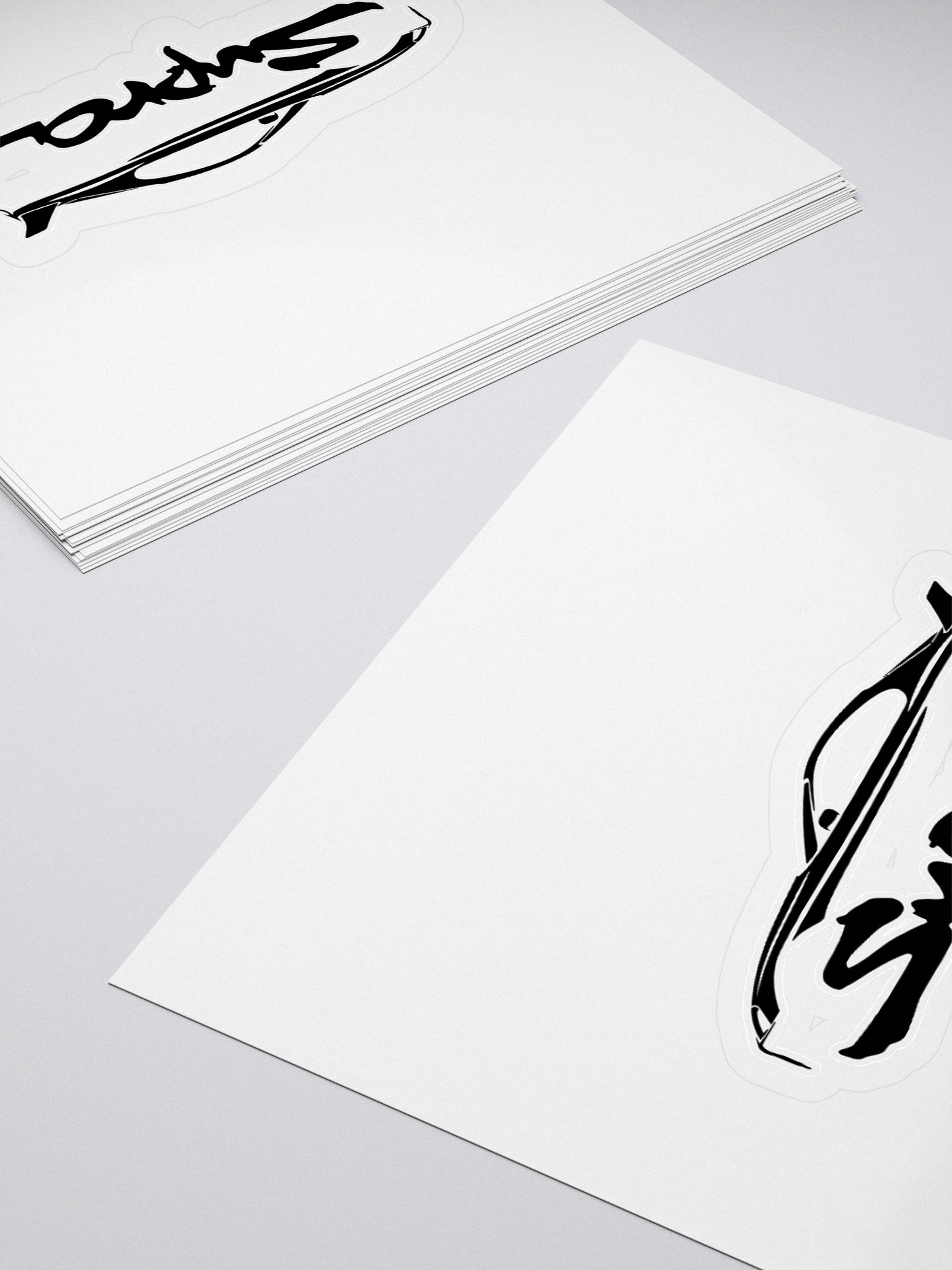 Supra Silhouette Kiss Cut Stickers product image (4)