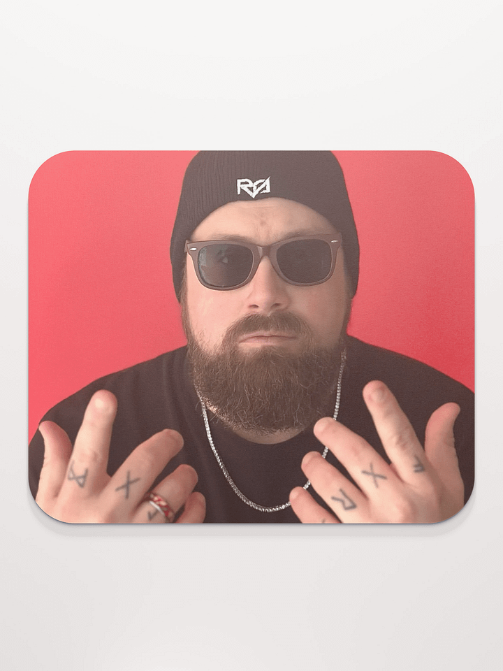 Raspberry Sky Red Mouse Pad product image (2)