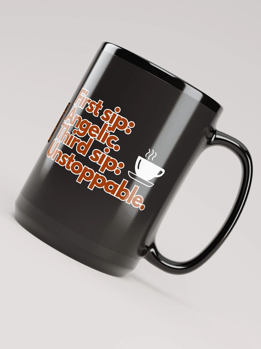 Cellar 8T Coffee - Unstoppable - Gloss Black Mug product image (4)