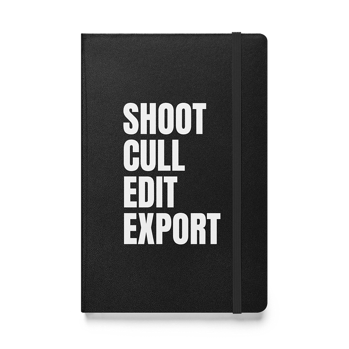 Shoot, Cull, Edit, Export Notebook product image (1)