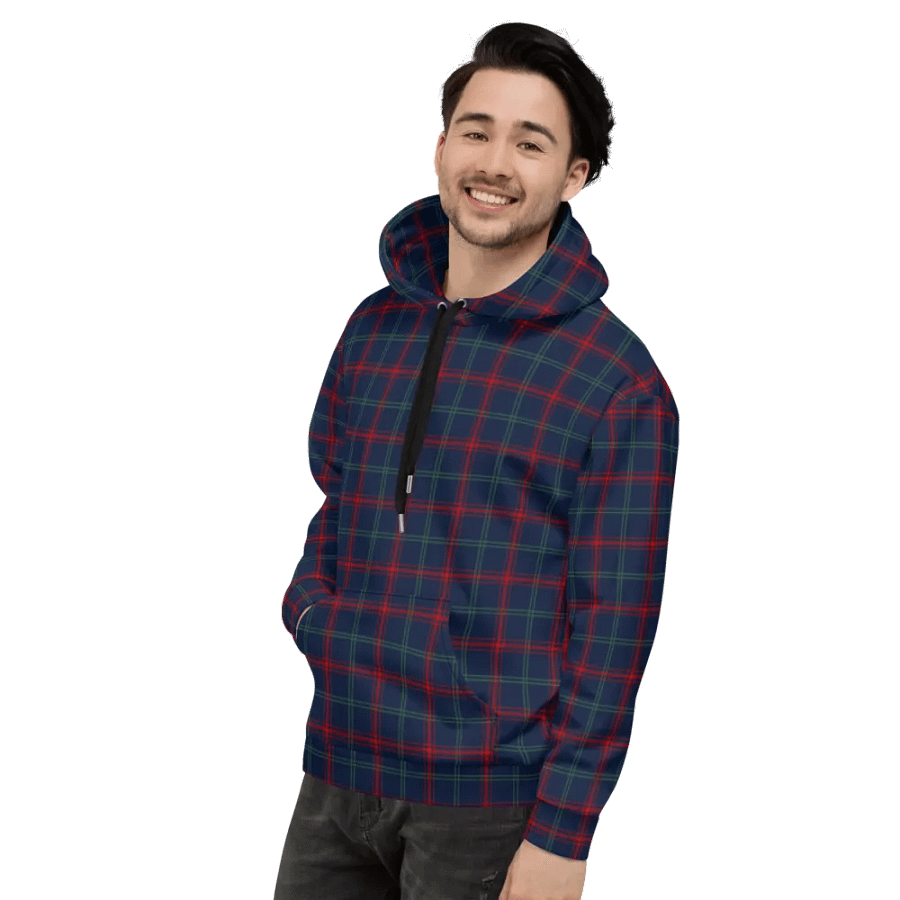 Lynch Clan Tartan Hoodie product image (4)