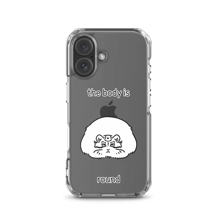 The Body Is Round - Clear iPhone Case product image (23)