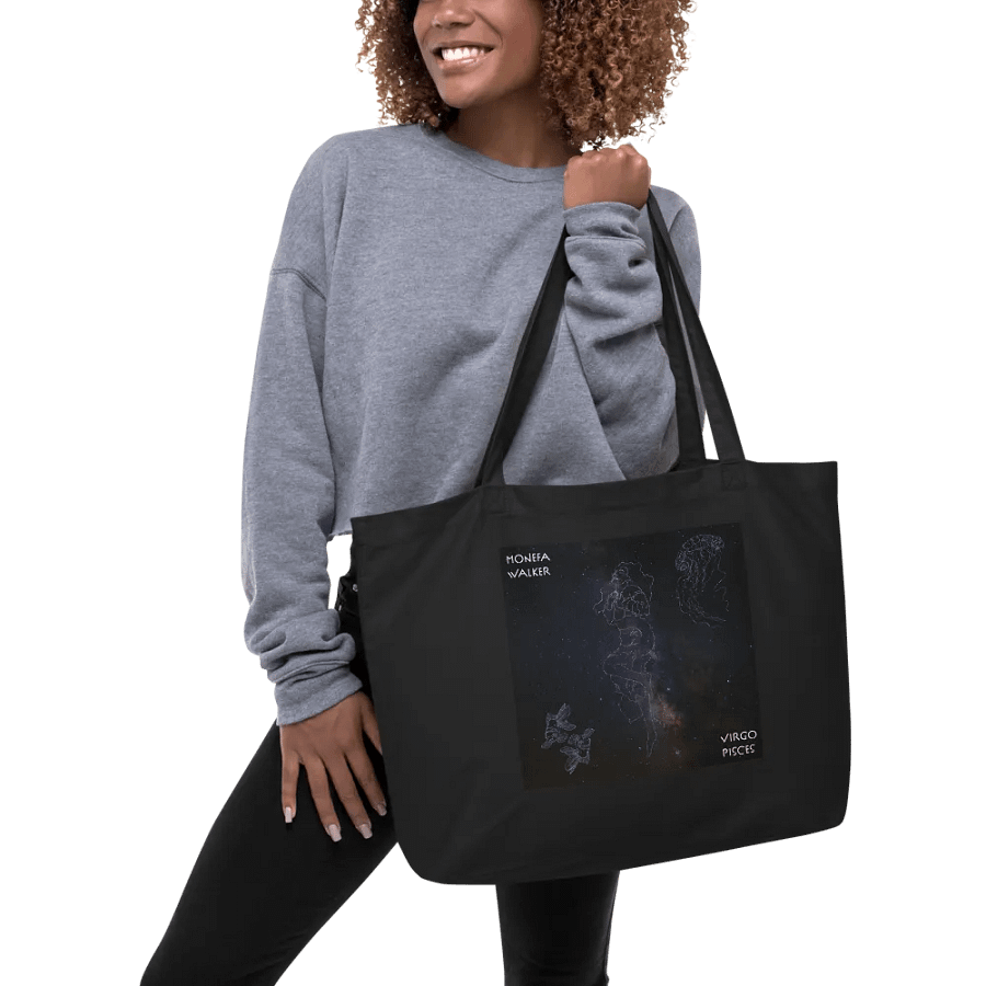 Eco-conscious Organic cotton tote bag product image (5)