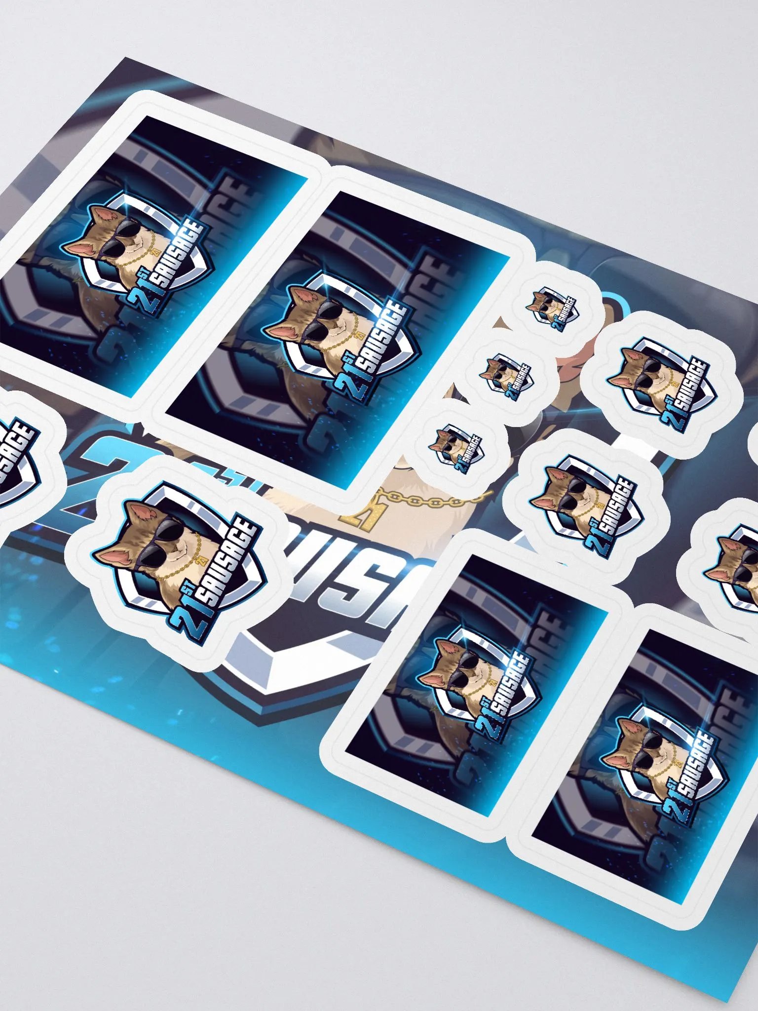 21st Sausage Sticker Sheet product image (1)