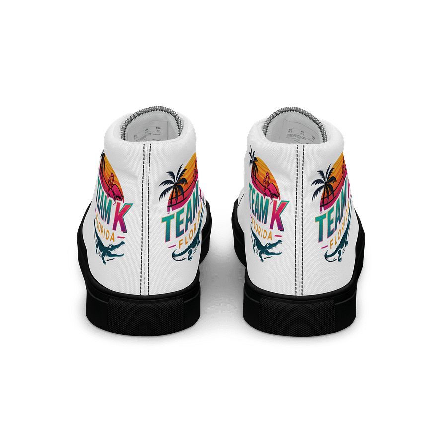 Team K Florida Women's High Top Canvas Shoes product image (7)