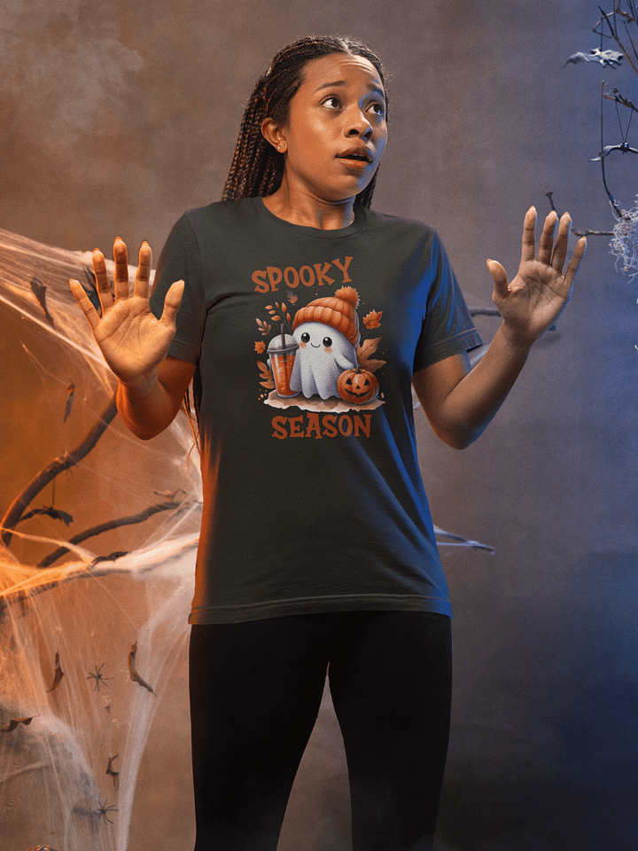 Spooky Season Cute Ghost Women's T-Shirt product image (8)
