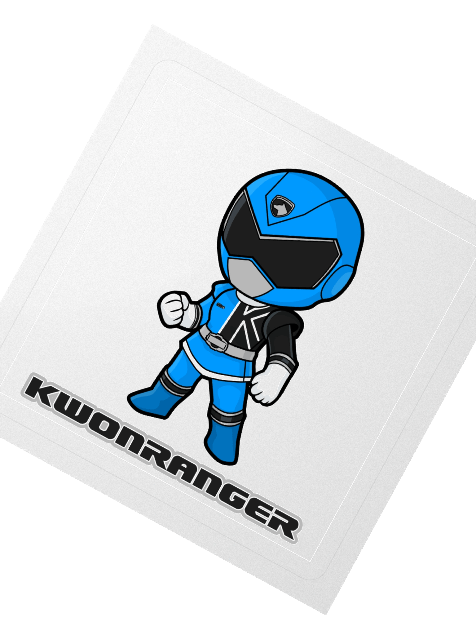 Kwonranger Sticker (w/English logo) product image (2)