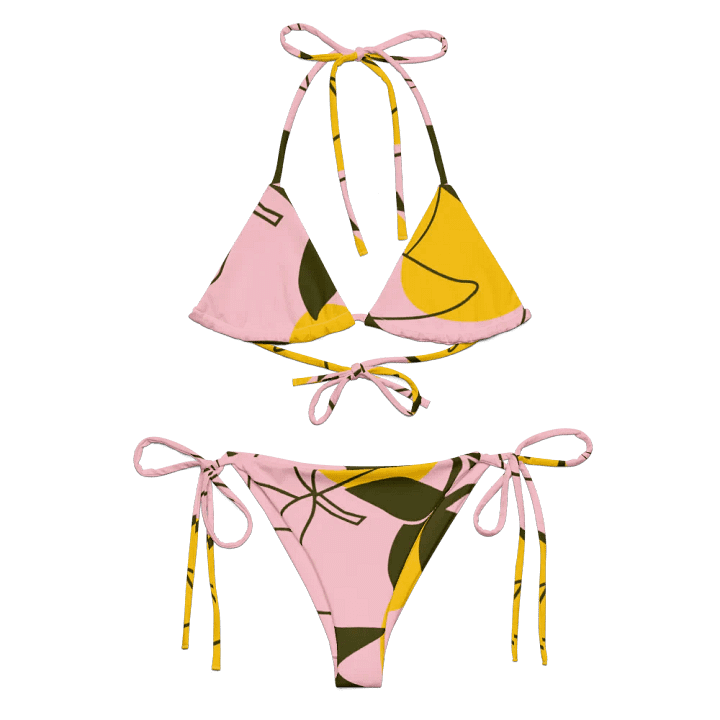 Sun-Kissed Leaves Recycled Bikini Set product image (2)