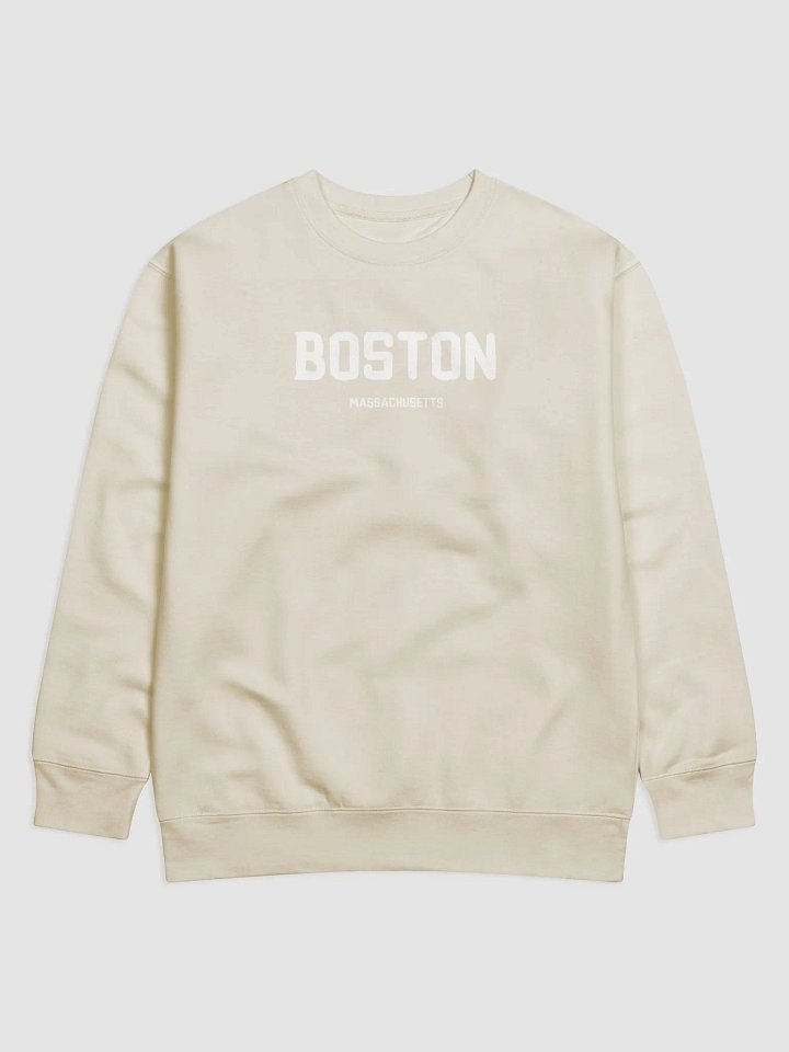 Blurry Boston Skyline Premium Sweatshirt product image (2)
