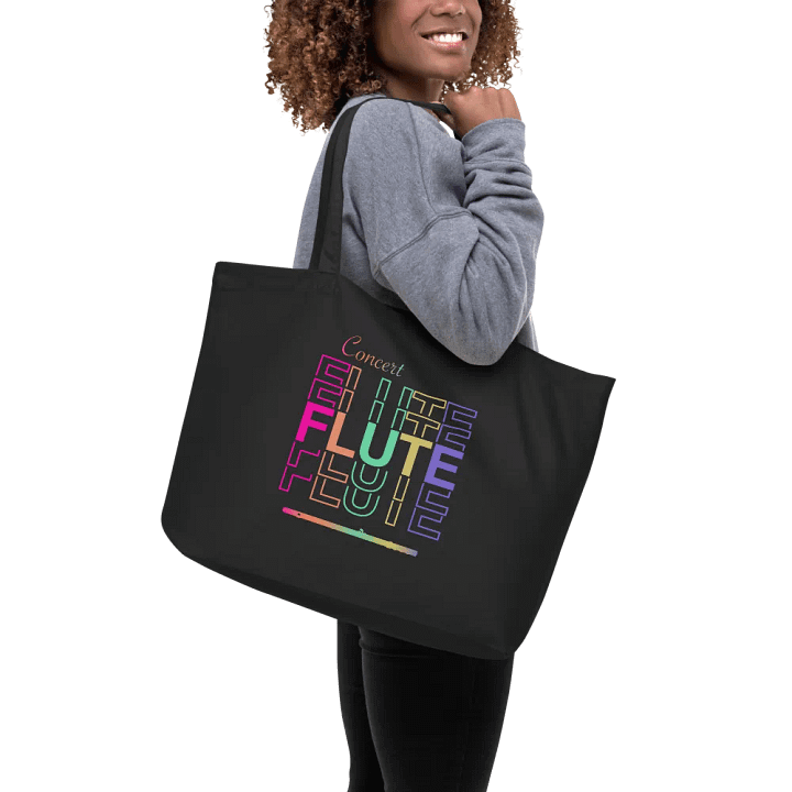 Symmetrical Flute Graphic Tote Bag - C Flute product image (2)