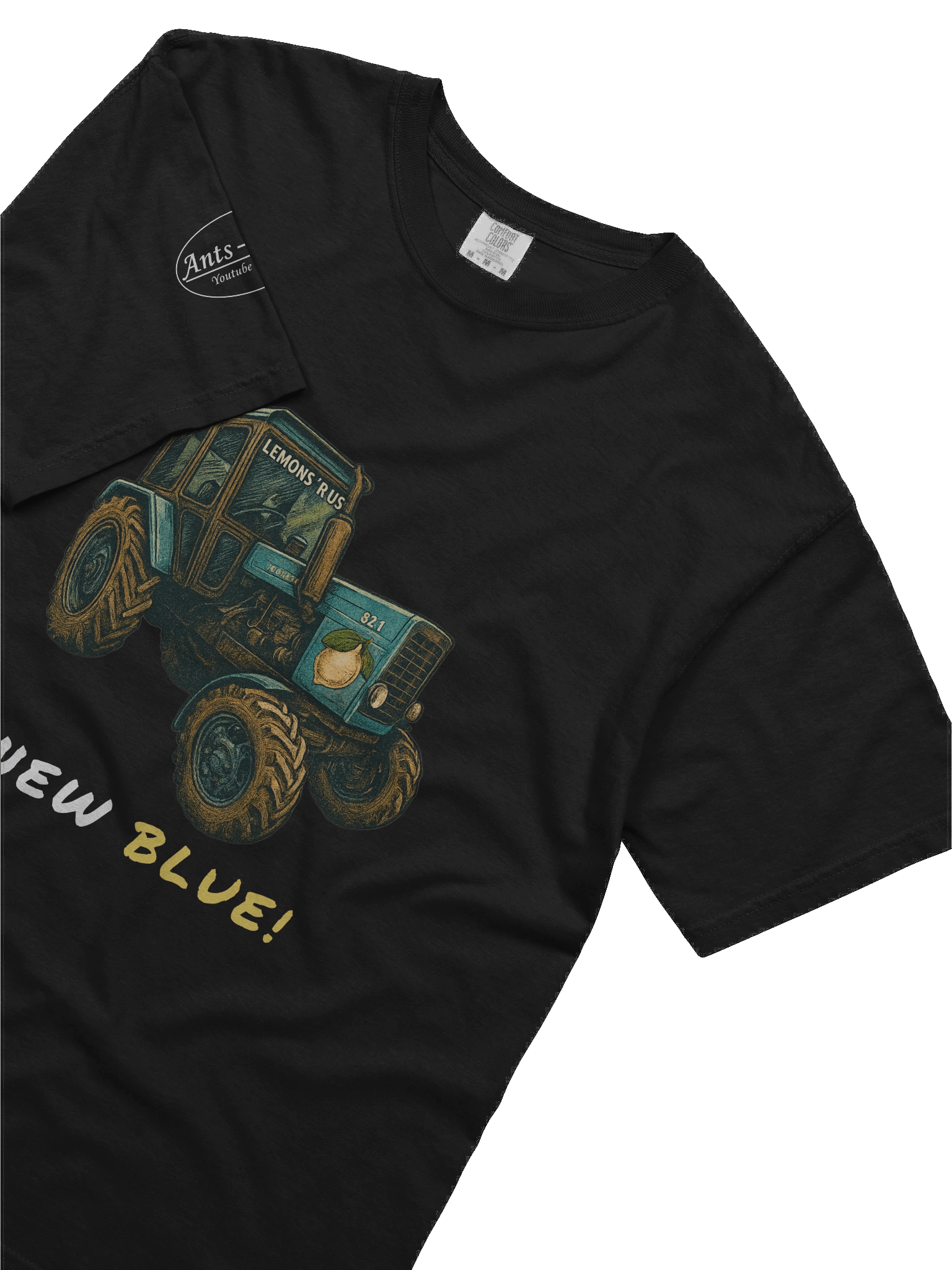 The "Lemon" tractor T-shirt product image (5)
