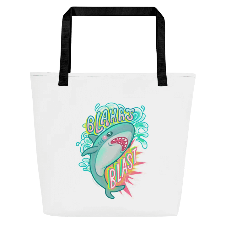 Blahaj Blast Tote Bag product image (1)