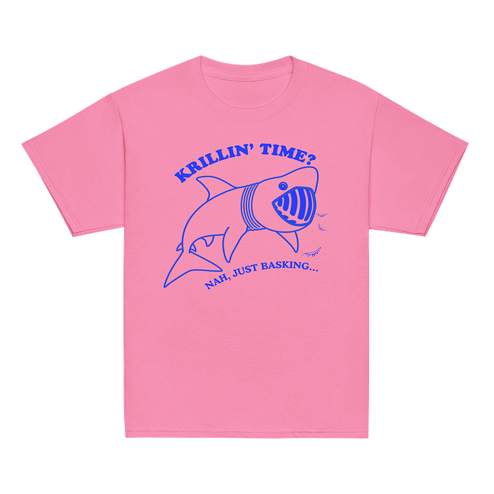 Basking Shark - Krillin' Time? Funny Shark Shirt product image (15)