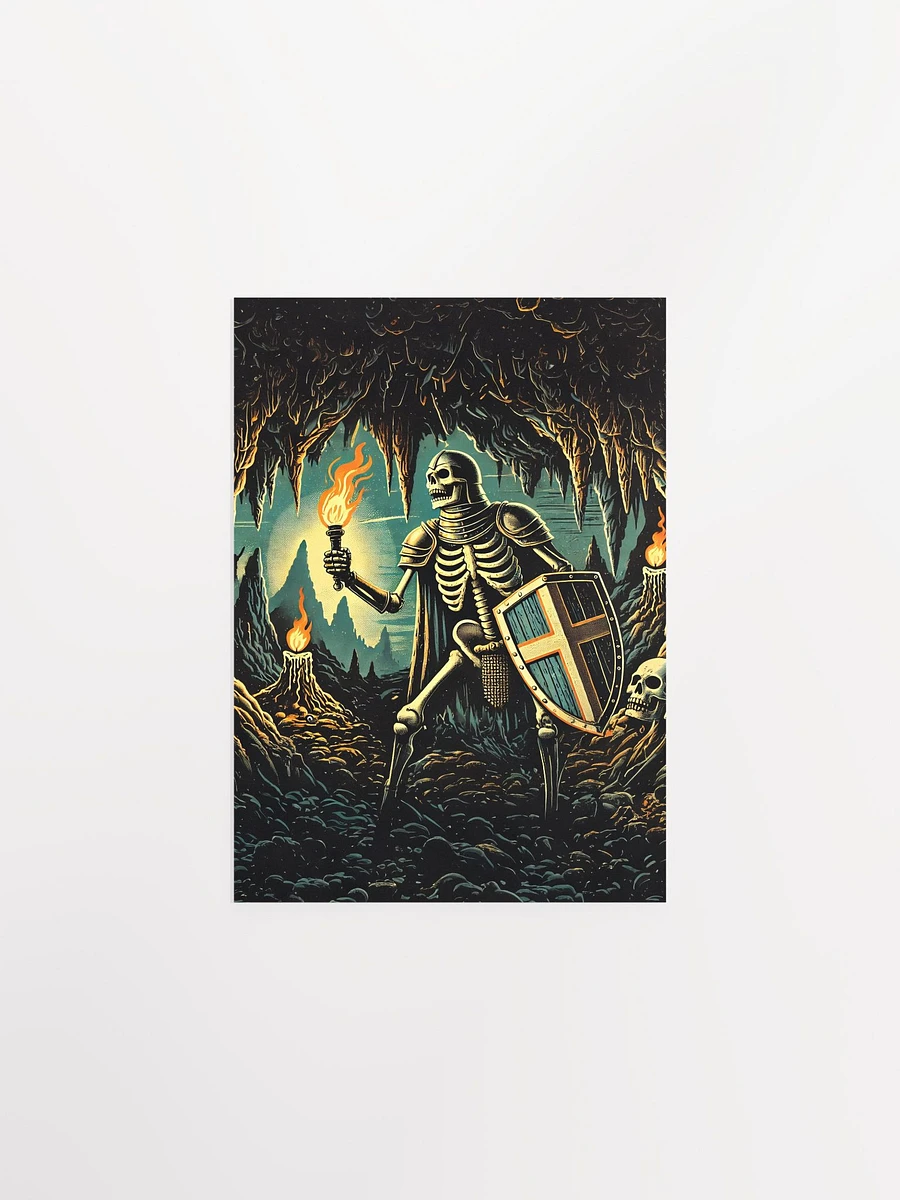 Skeleton Knight Explorer Premium Matte Poster product image (4)