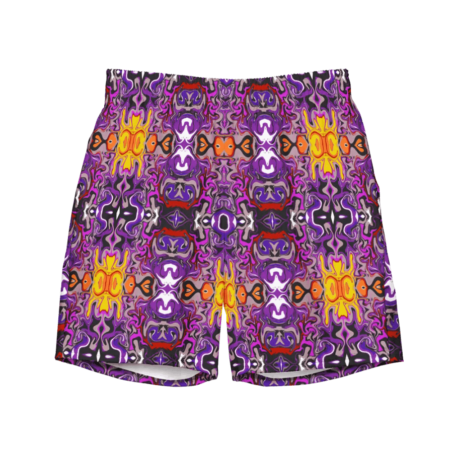 African Inspired Symmetry Design Swim Trunks product image (2)