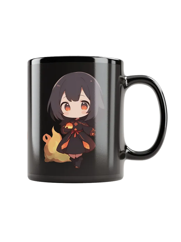 Chibi Anime Girl Mug - Fire 🔥 product image (2)