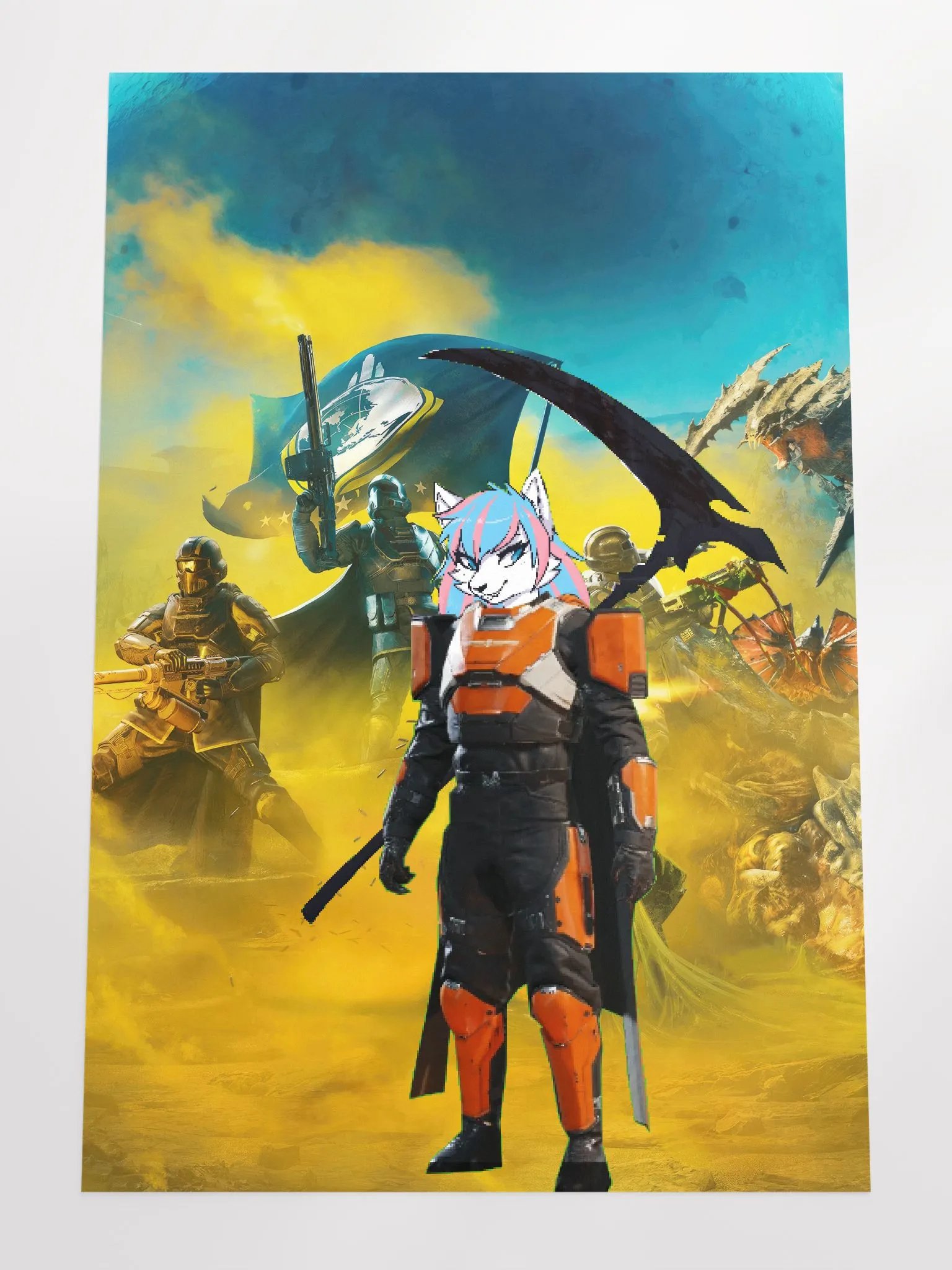 Helldivers 2 Edited Wolfy Poster product image (4)
