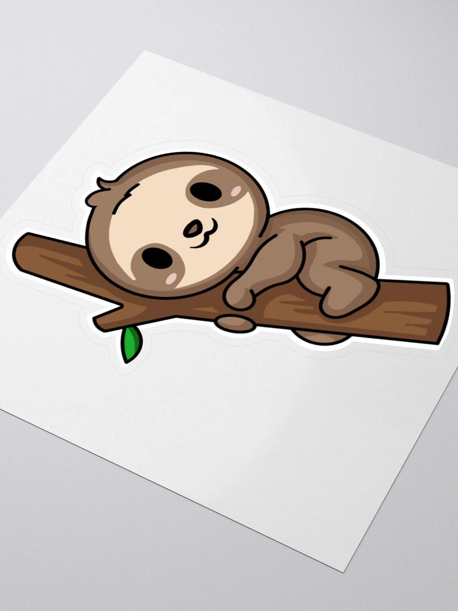 Sloth Hug Kiss Cut Stickers product image (3)