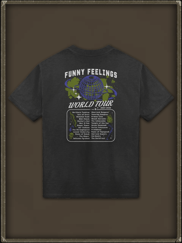 World Tour Tee (Faded Heavyweight)