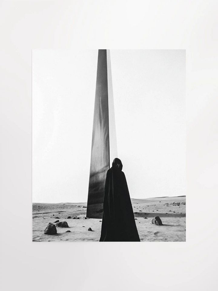 Desert Monument BW Porster product image (1)