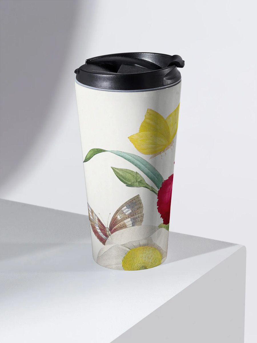 Whimsical Garden Flutter Stainless Steel Travel Mug product image (2)