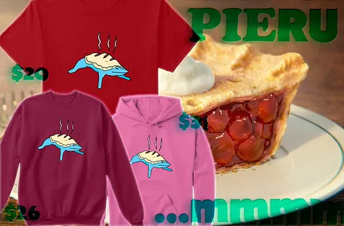 NEW design 4 valantimes day! ❤️ me luv 2 sleep undr a warm pie🥧🥧🥧 mmmmm buy 💵 wit da link n bio! 🥧 ⭕✔️