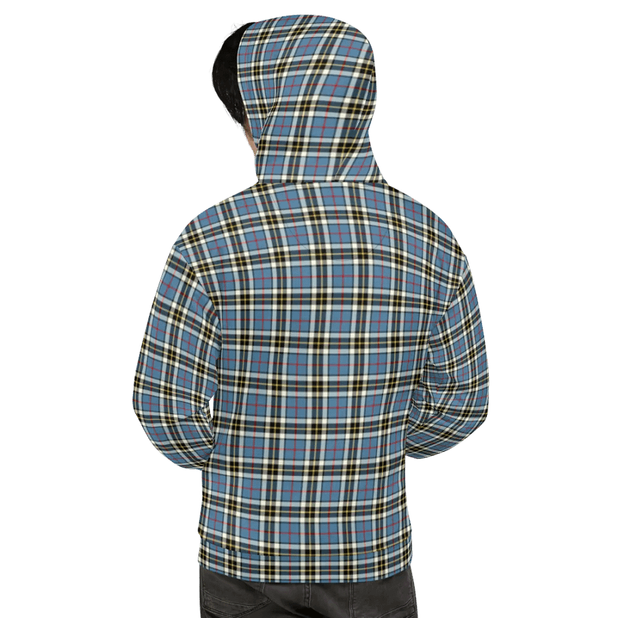 Thompson Blue Tartan Hoodie product image (9)
