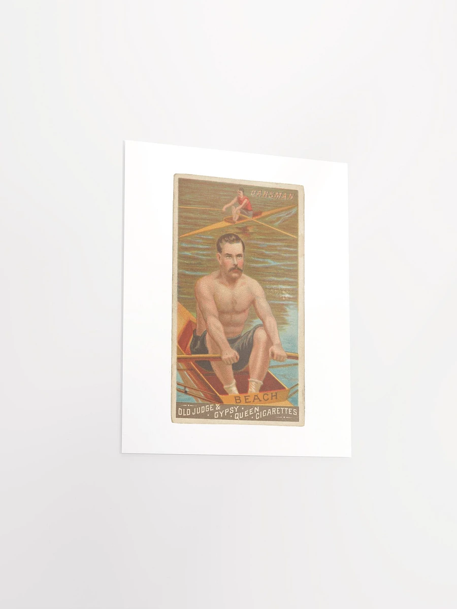 Beach, Oarsman, From The Goodwin Champion Series (1888) - Print product image (11)