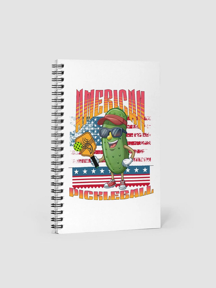 American Pickleball Spiral Notebook product image (1)
