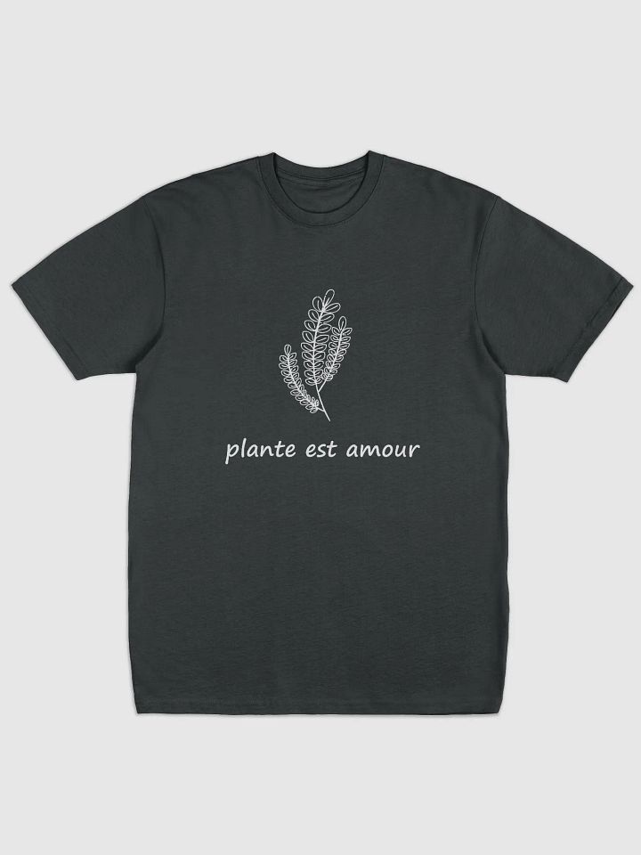 plant is love ( plante est amour) printed t-shirt product image (4)