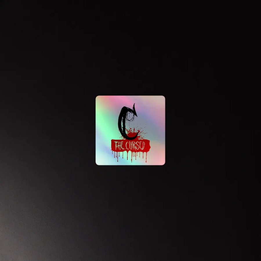 The Cursed Logo Stickers product image (4)