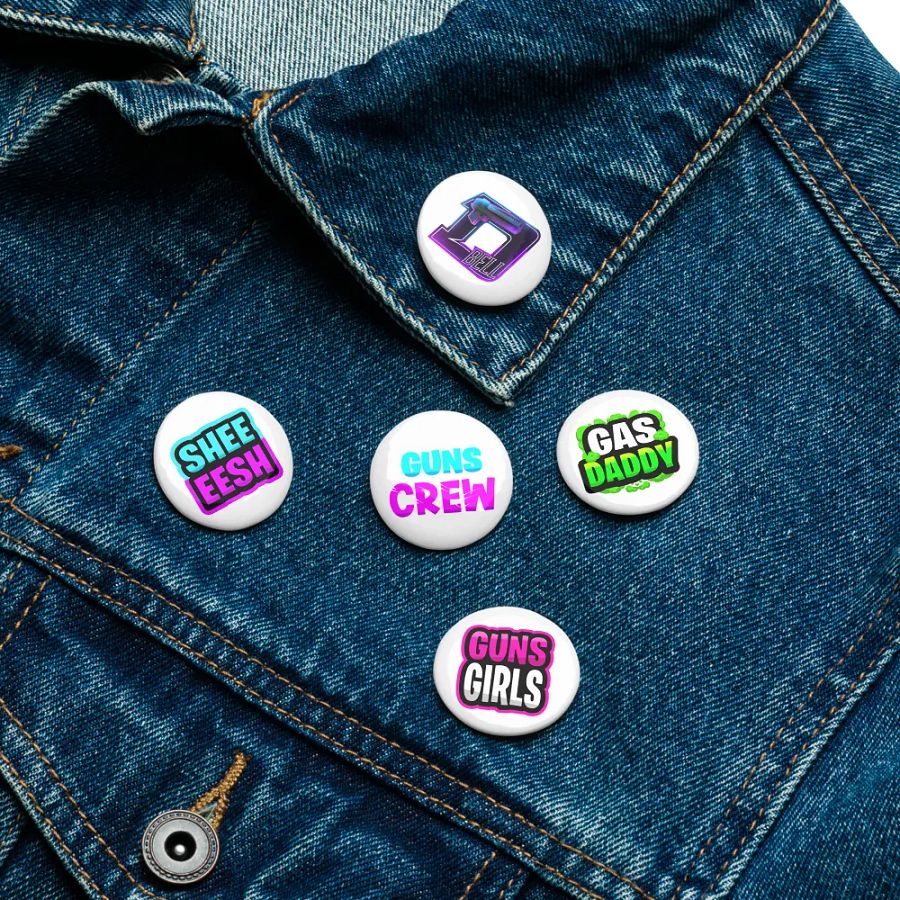 GunsCrew Assorted Button Pins product image (16)