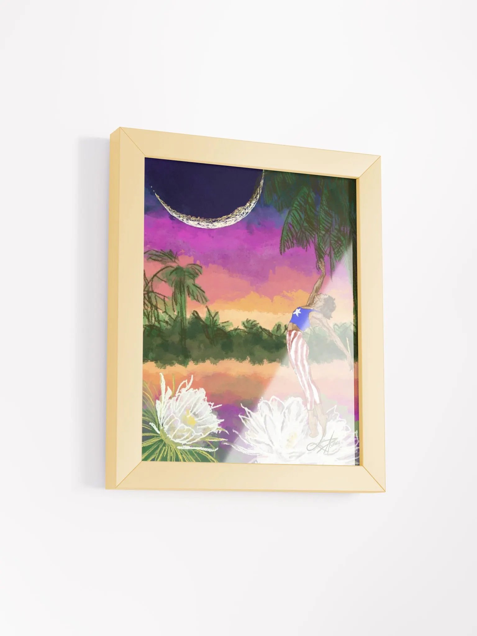 Dama de Noche; framed poster product image (30)
