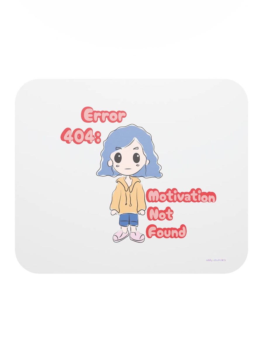 Error 404: Motivation Not Found Mouse Pad product image (5)
