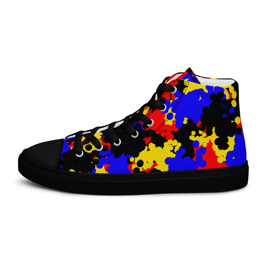 Primary splash High Top Canvas Shoes (womens) product image (11)