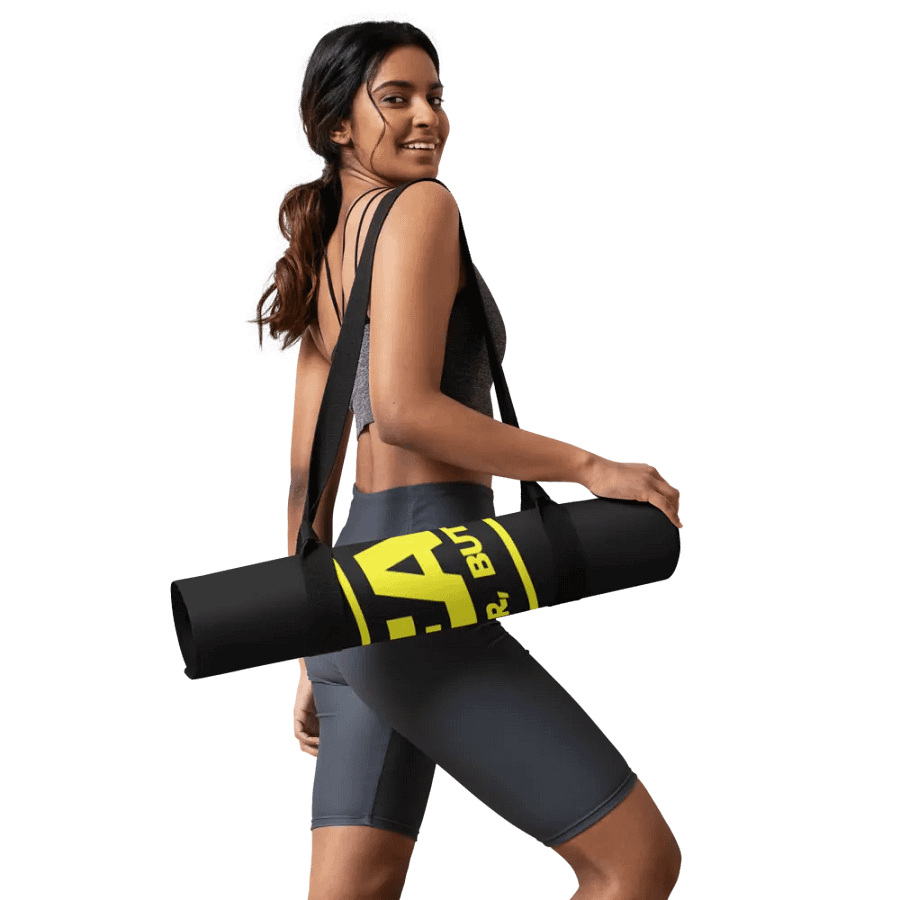 Just Breathe I'm a Warrior Yoga Mat product image (9)
