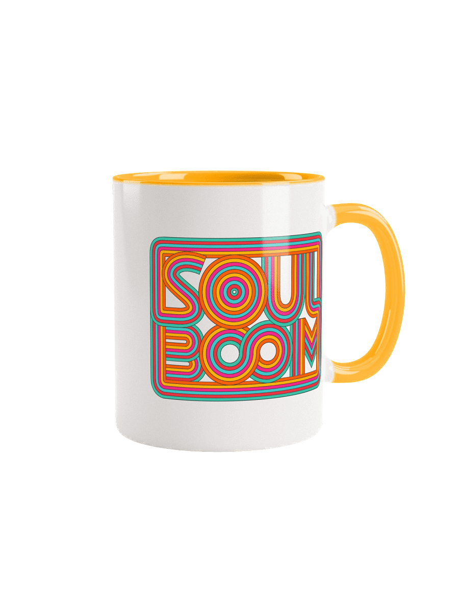 Rainbow Logo Mug (Red/Turquoise) product image (1)