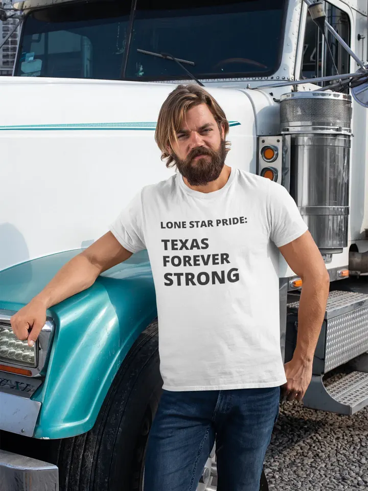 Texas Forever Strong Light T-Shirt product image (14)