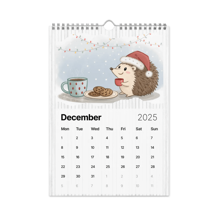 ADORABLE ANIMALS WALL CALENDAR 2025 product image (4)