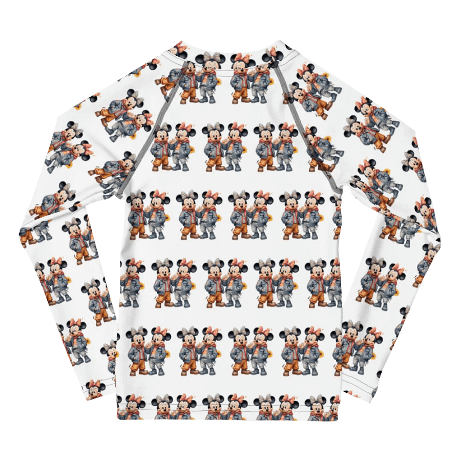 Cartoon Duo Adventure All-Over Print Rash Guard product image (10)