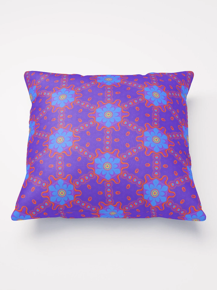 Pink and Purple Geometric Pattern I Cushion product image (2)