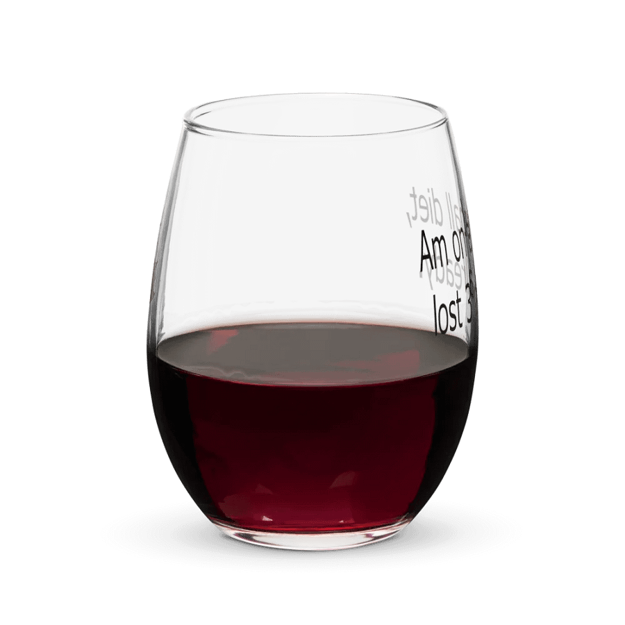 Fireball Diet Wineglass product image (6)