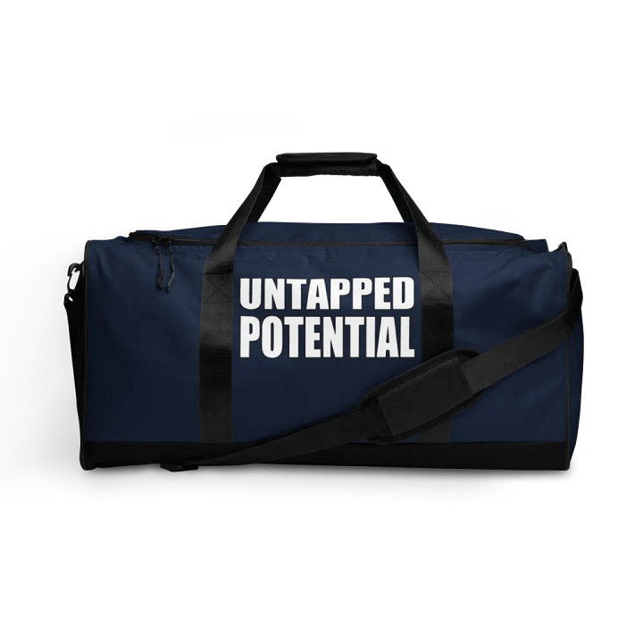 Untapped Potential Navy Blue Duffle Bag product image (1)