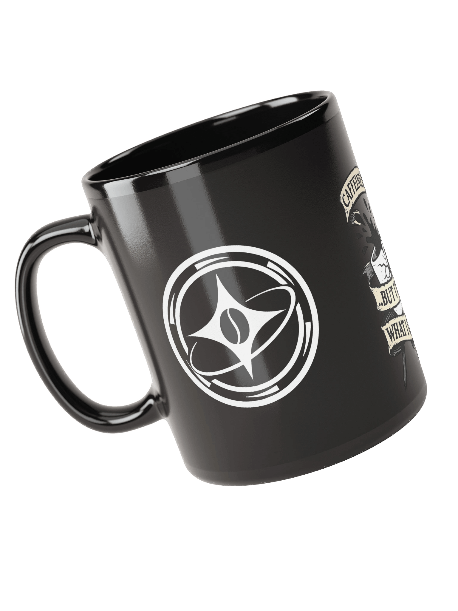 Caffeine is gone Mug... Black product image (3)