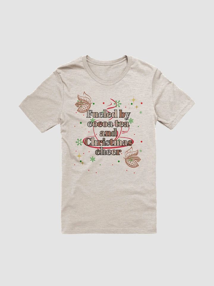 Festive Cocoa Tea & Christmas Cheer T-Shirt product image (1)