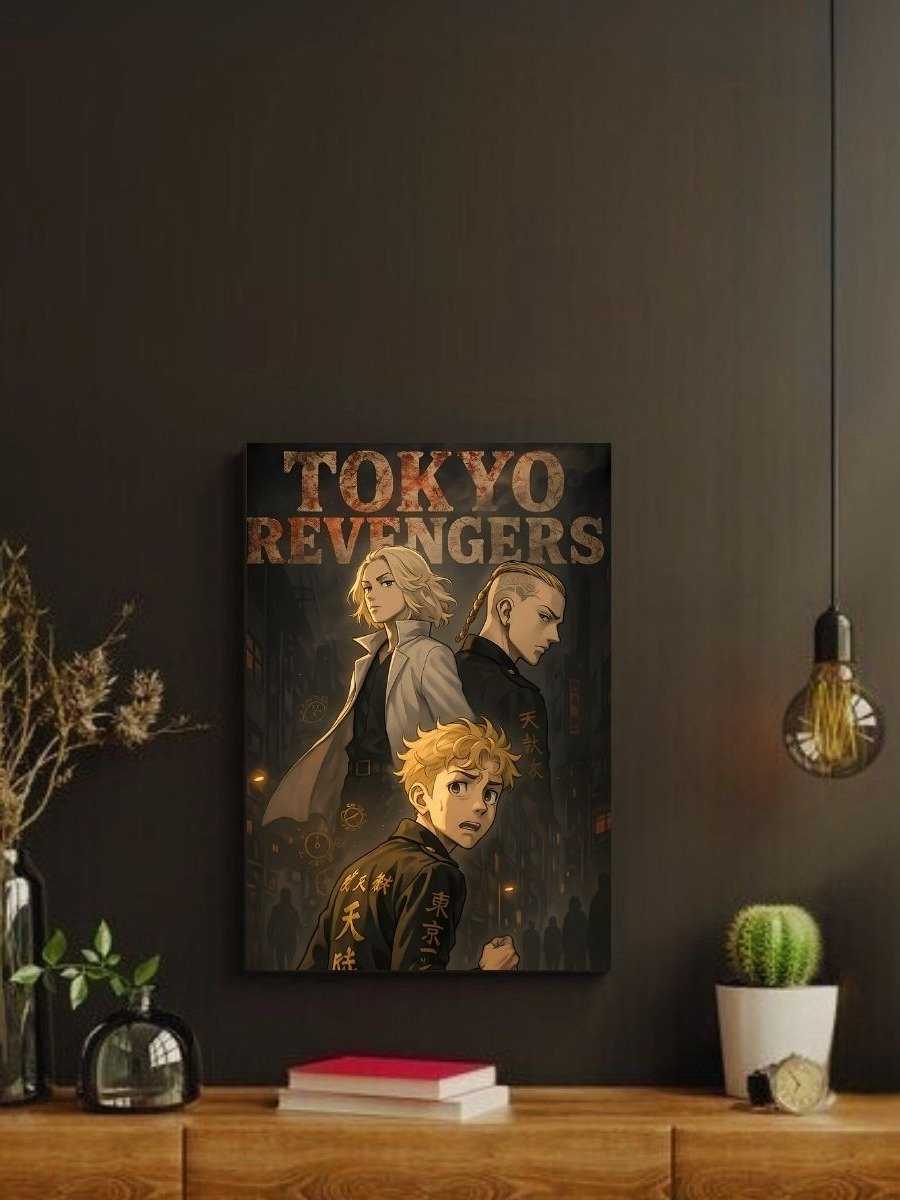 Tokyo Revengers – Trio Resolve Edition – 8x10 Metal Print product image (2)