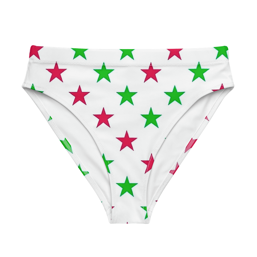 Starry Night Recycled High Waisted Bikini Bottoms product image (1)